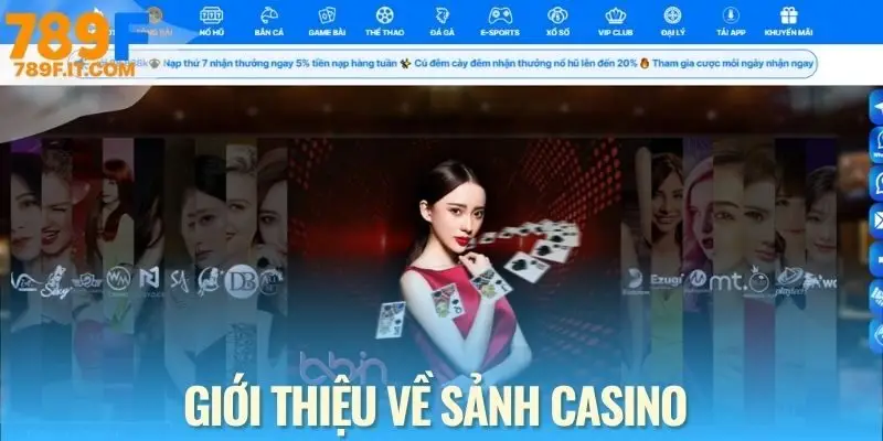 789f Sảnh casino 789F khiến nhiều anh em say mê