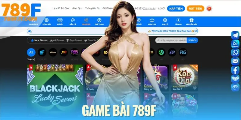 Game Bài 789F - Thiên Đường Cá Cược Online Chất Nhất 2025 Game bài 789f