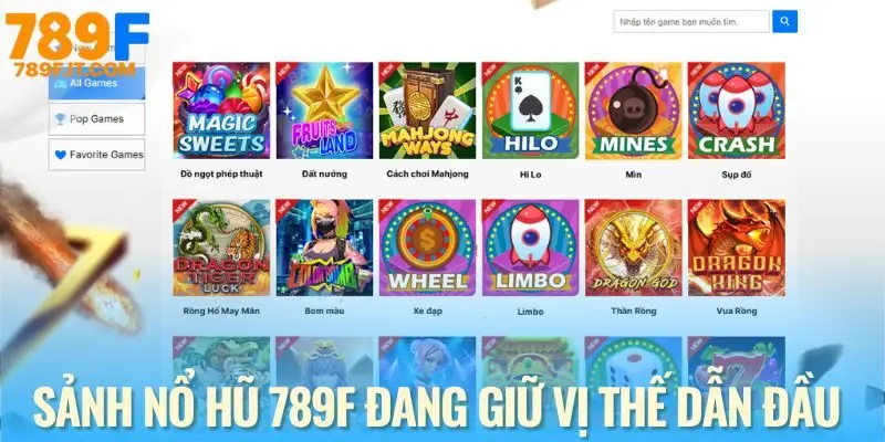 Nổ hũ 789F - Điểm Săn Hũ Siêu Đỉnh, Thưởng To Mỗi Ngày Nổ hũ 789F - Săn thưởng khủng mỗi ngày không giới hạn