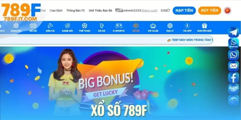 Xổ Số 789F - Dự Đoán Nhanh Tay, Nhận Thưởng Cực Đã Xổ số 789F